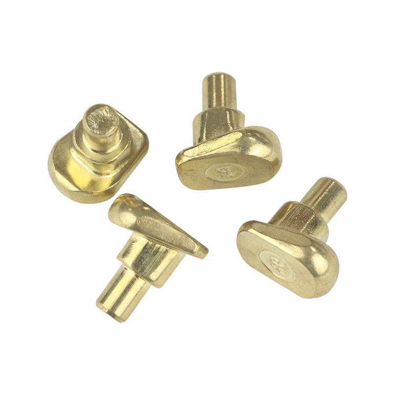 Brass Plated Solid Abnormal Shape Clutch Compressing Disc Rivet