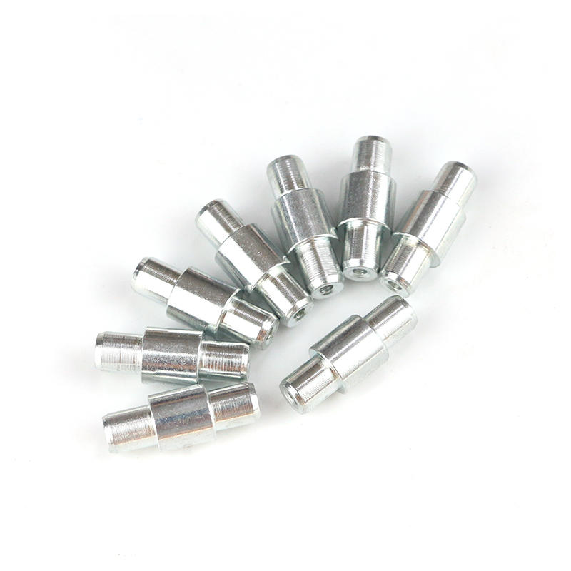 White Zinc Plated Solid Stop Pin